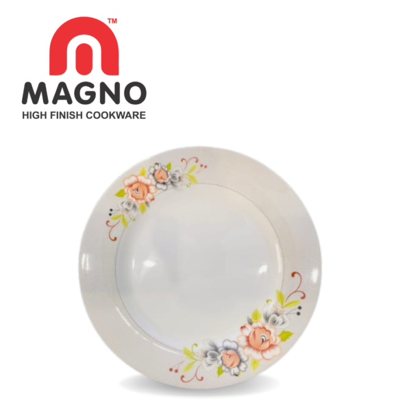 Durable and lightweight melamine dinnerware set, featuring a glossy finish, shatter-resistant material, and available in a variety of colors and patterns, perfect for indoor and outdoor use