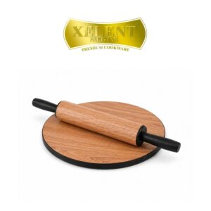 XELENT PAKISTAN WOODEN TEXTURE ROLLING PIN
