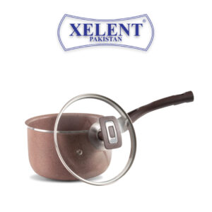 High-quality nonstick saucepan with ergonomic handle, ideal for cooking sauces, soups, and more in a durable, easy-to-clean design.