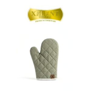 Xelent heat resistant cooking glove with non slip grip