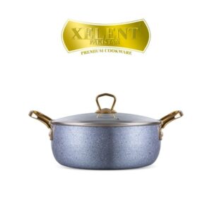 High-quality nonstick fishpot with lid by Xelent Pakistan Cookware