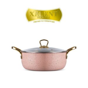 High-quality nonstick fishpot with lid by Xelent Pakistan Cookware
